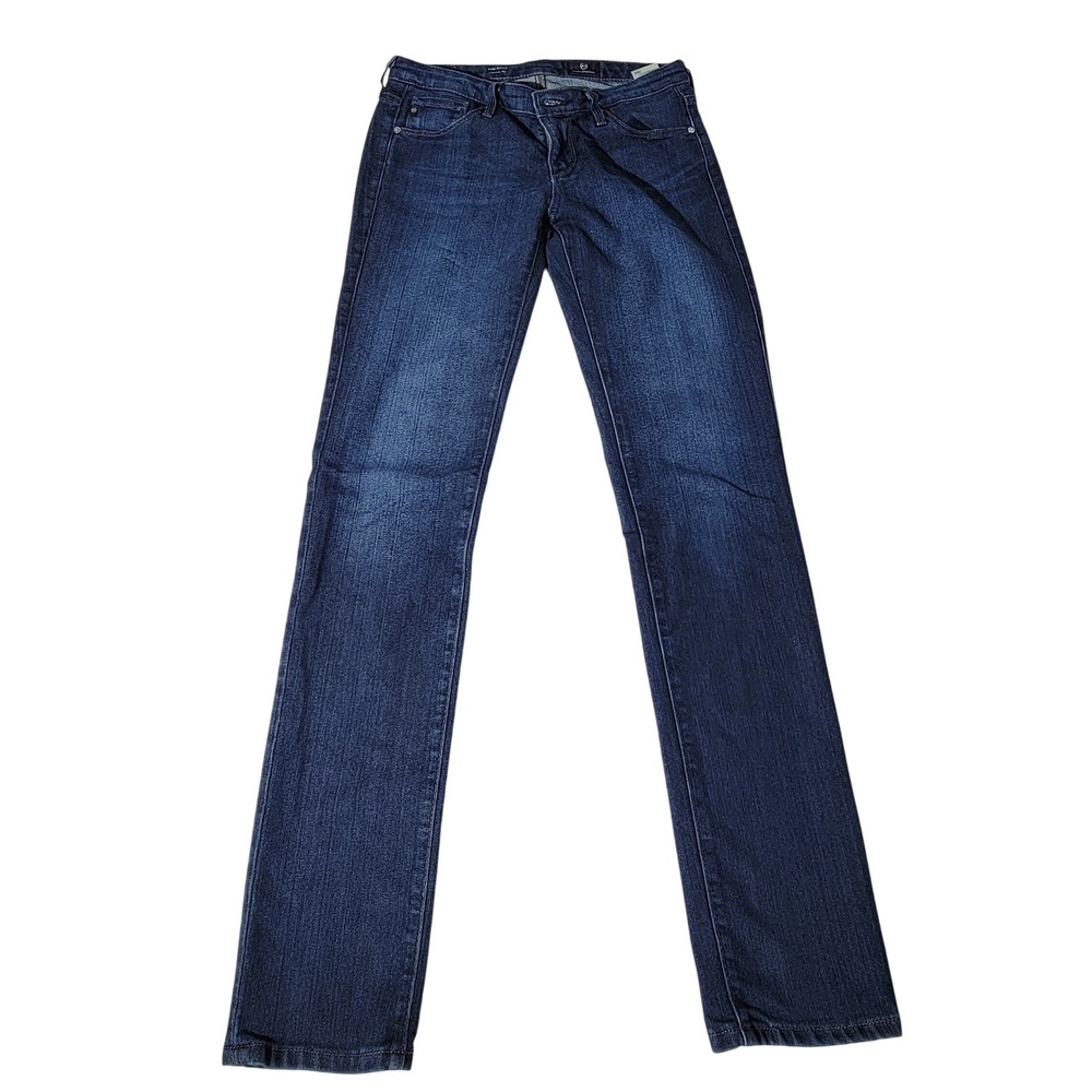 AG Adriano Goldschmied The Stilt Cigarette Womens Jeans Dark Wash Slim Leg 26R